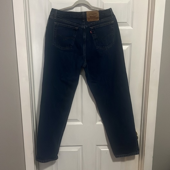 Levi’s 460 Loose Fit Straight Leg Red Tab Denim Jeans 14M Womens - Picture 7 of 8